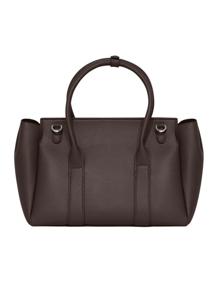 The Regent PU Bag in Chocolate image 4