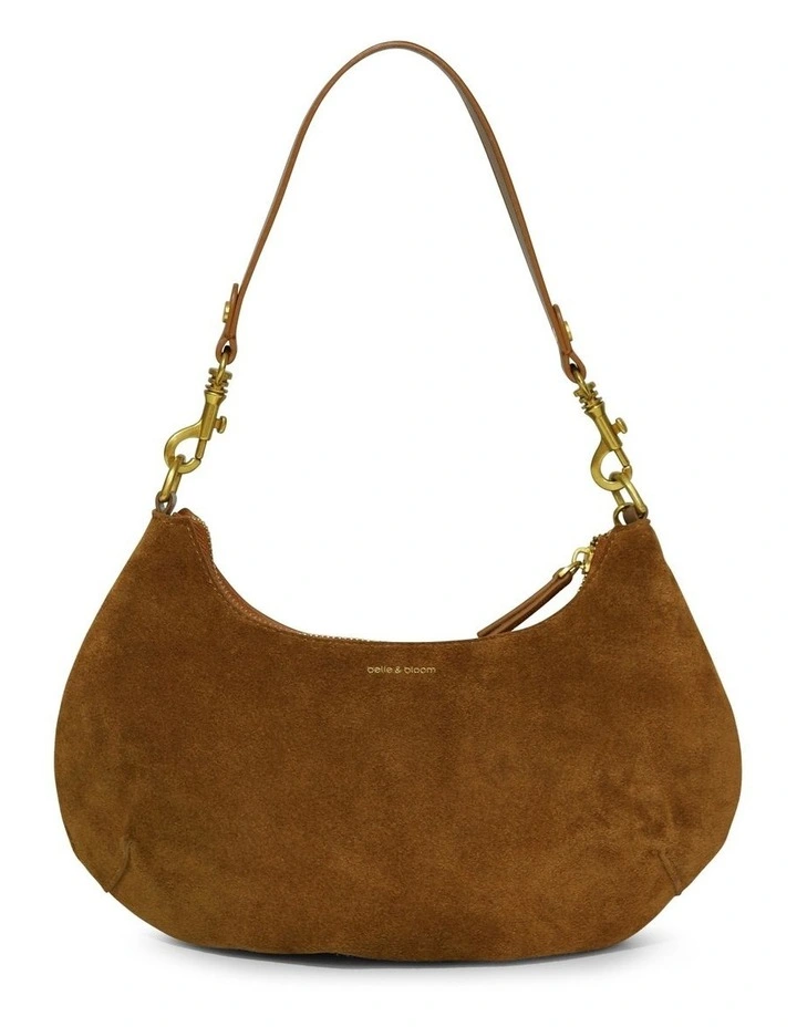 Give Me More Bead Shoulder Bag in Tan image 5
