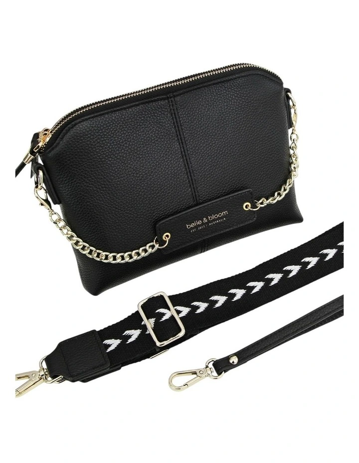 Honey Honey Cross-Body Bag in Black image 5