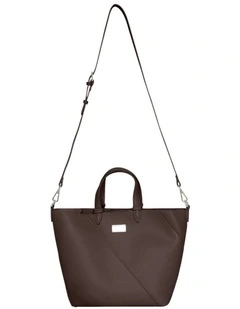 Port Classic PU Bag in Chocolate
