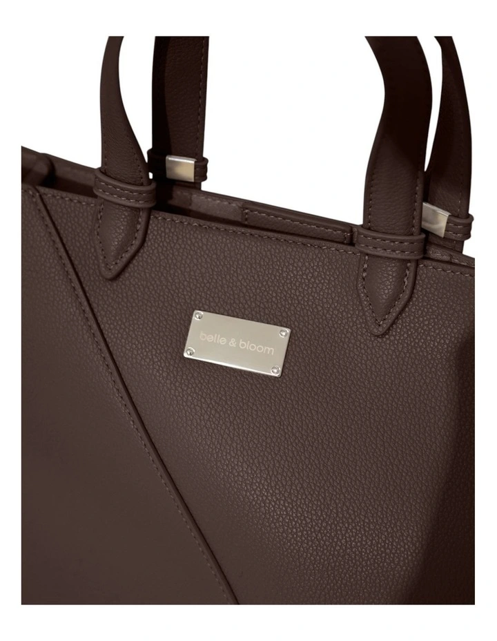 Port Classic PU Bag in Chocolate image 6