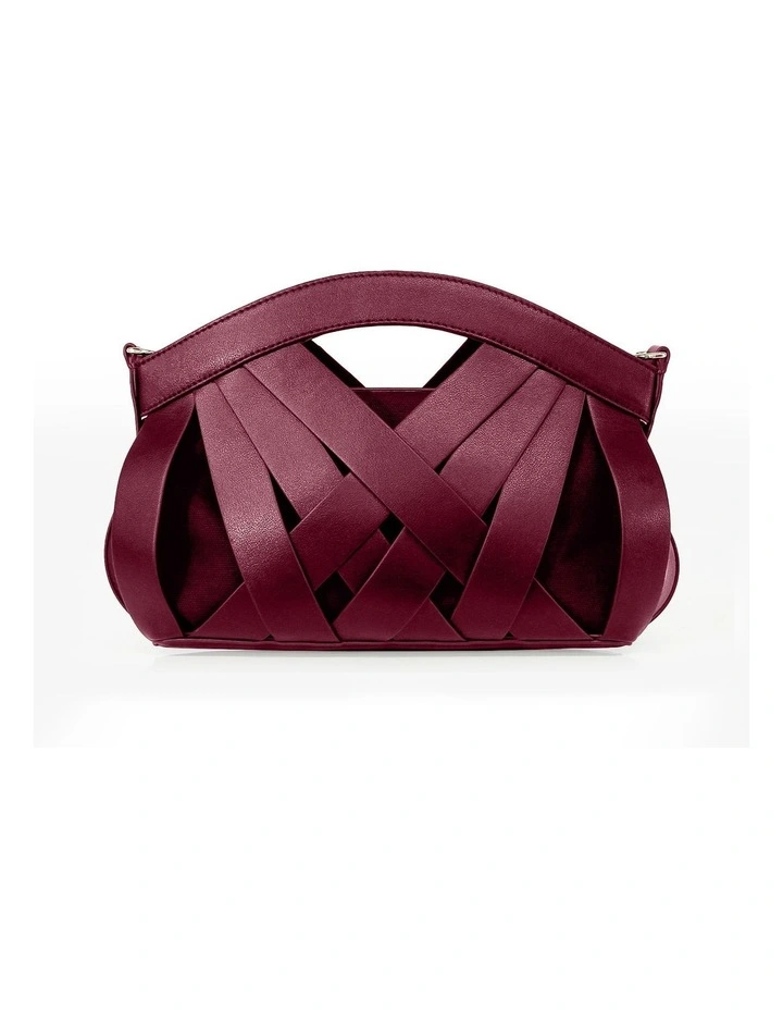 One More Night Crossbody Bag in Burgundy image 2