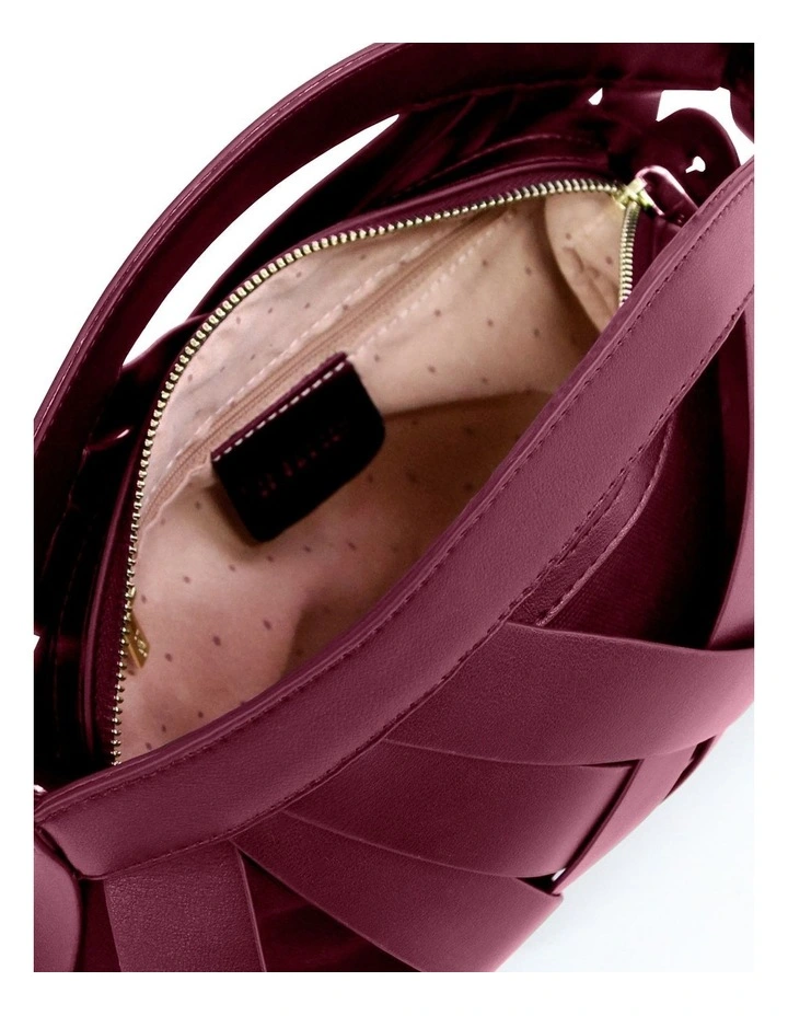 One More Night Crossbody Bag in Burgundy image 4