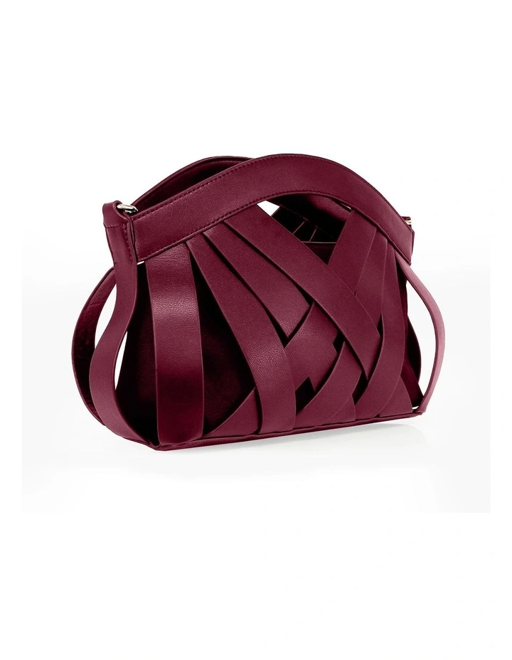 One More Night Crossbody Bag in Burgundy image 5