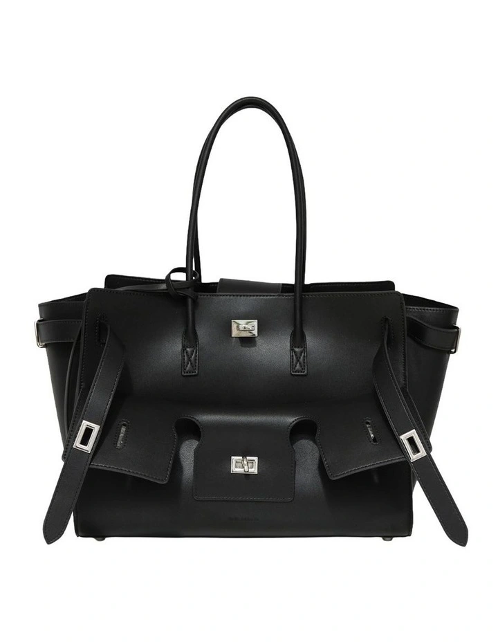 In The City Shoulder Bag in Black image 1