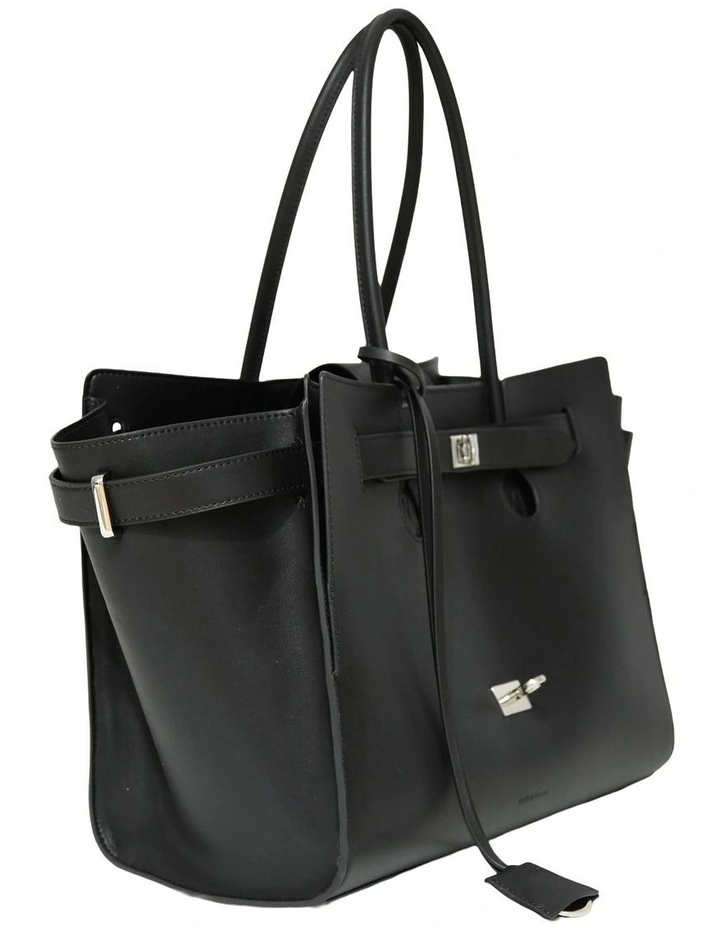 In The City Shoulder Bag in Black image 2
