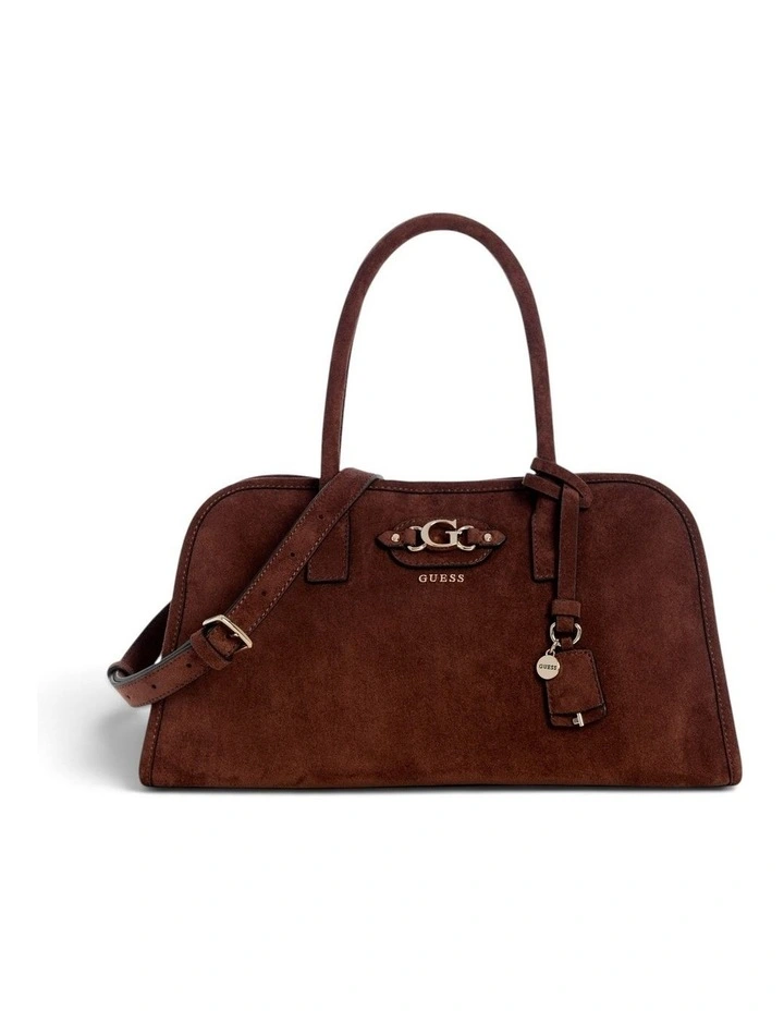 Samantha Girlfriend Satchel Bag in Brown image 1