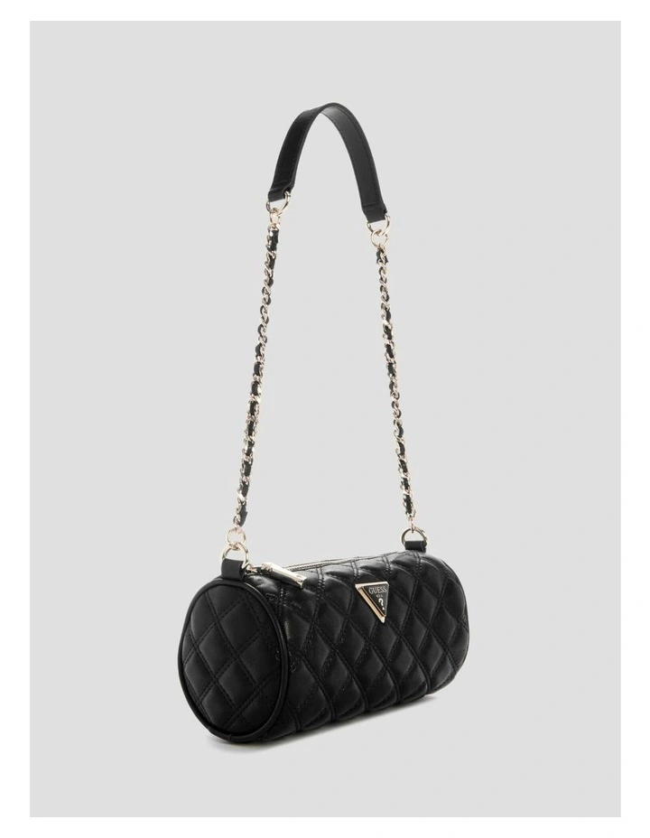Giully II Mini Barrel Bag in Black image 2