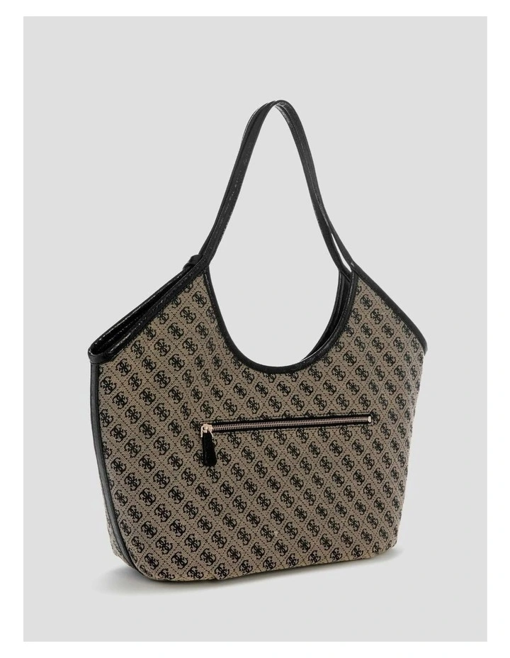 Samantha Girlfriend Tote Bag in Black image 2