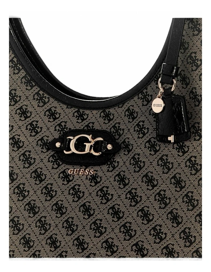 Samantha Girlfriend Tote Bag in Black image 4