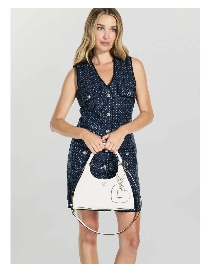 Isobel Small Girlfriend Carryall in White image 2