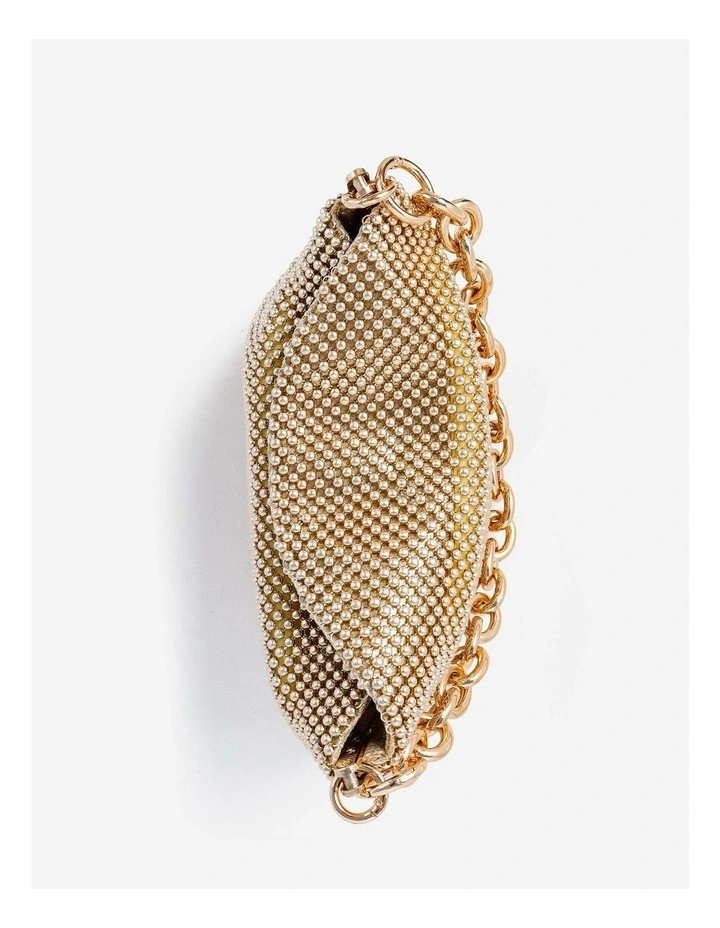 Reverie Mesh Chain Bag - Gold image 7