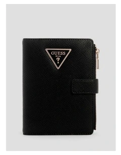 Laurel Passport Case in Black