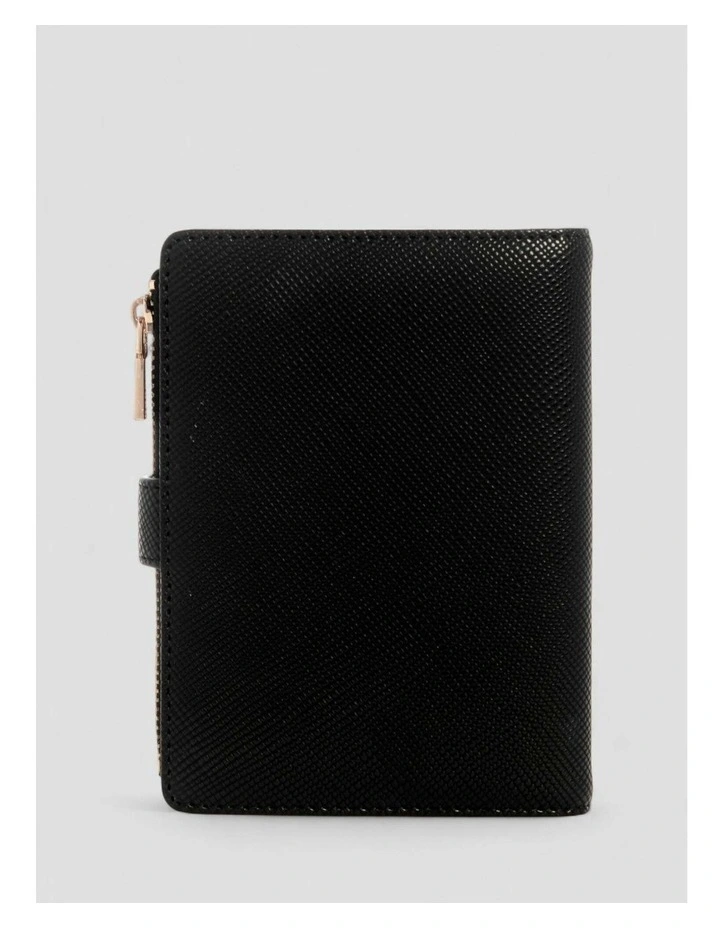 Laurel Passport Case in Black image 2