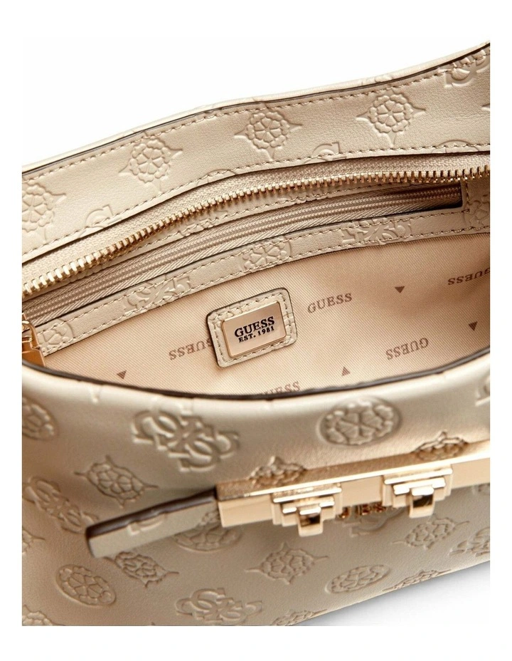 Carmella Shoulder Bag in Bone Logo image 3
