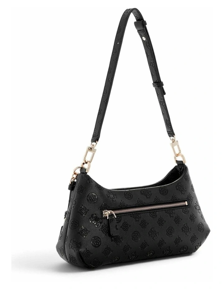 Carmella Shoulder Bag in Black Logo image 2