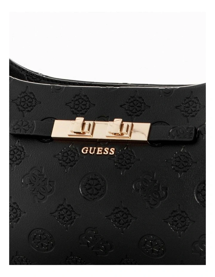 Carmella Shoulder Bag in Black Logo image 4