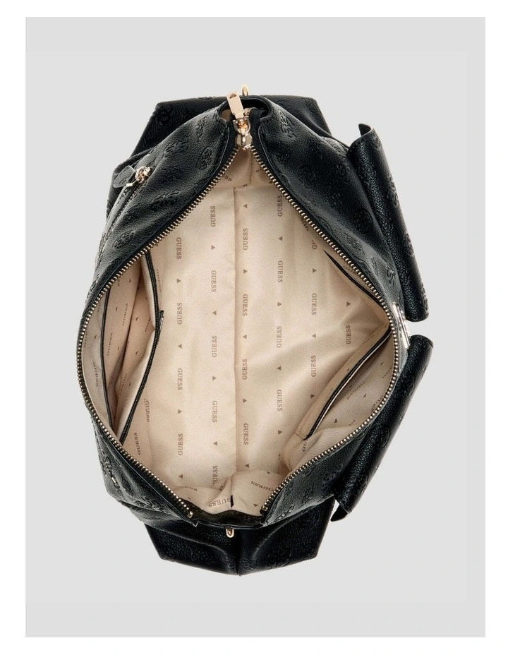 Blake Hobo Bag in Black Logo image 3