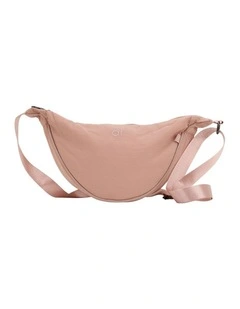 Crossbody Sling Stylish Shoulder Bag Pink 34cm