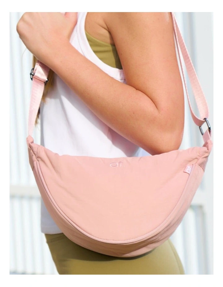 Crossbody Sling Stylish Shoulder Bag Pink 34cm image 3