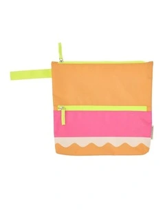 Beach Wet Clothing Pouch Riptide Bag Pink 28.5cm x 28cm