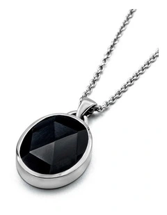 Suki Pendant | Black Onyx