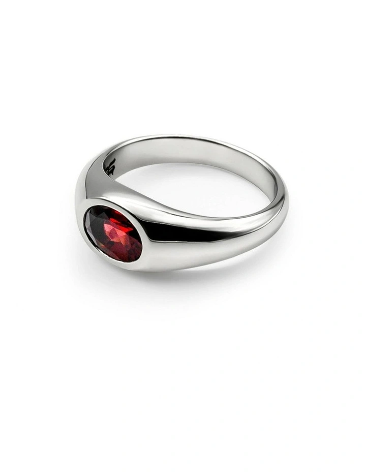 Yuki Ring | Red Garnett image 1