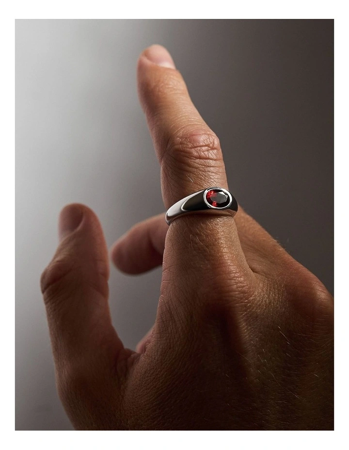Yuki Ring | Red Garnett image 2