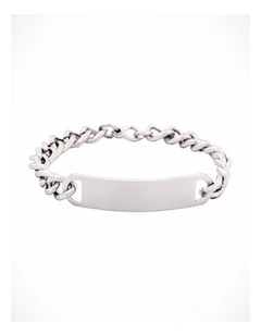Stainless Steel ID Bracelet (Blank Name Plate)
