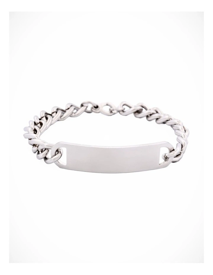 Stainless Steel ID Bracelet (Blank Name Plate) image 1