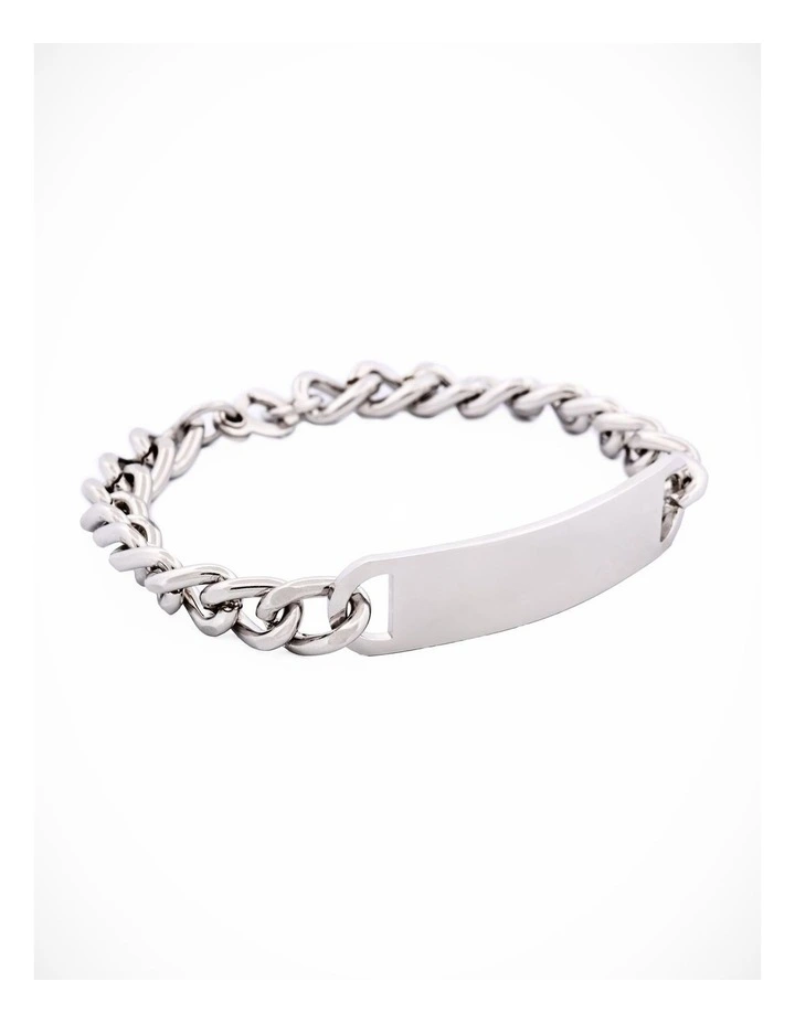 Stainless Steel ID Bracelet (Blank Name Plate) image 2