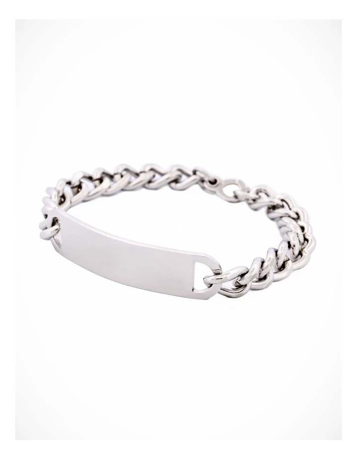 Stainless Steel ID Bracelet (Blank Name Plate) image 3