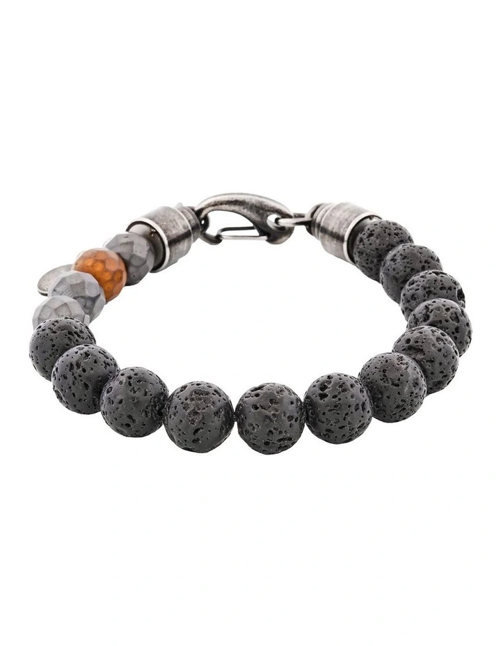 Antique Lava Beaded Bracelet image 2