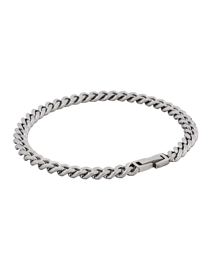 Classic Cuban Link Bracelet Stainless Steel (215 x 6mm) image 2
