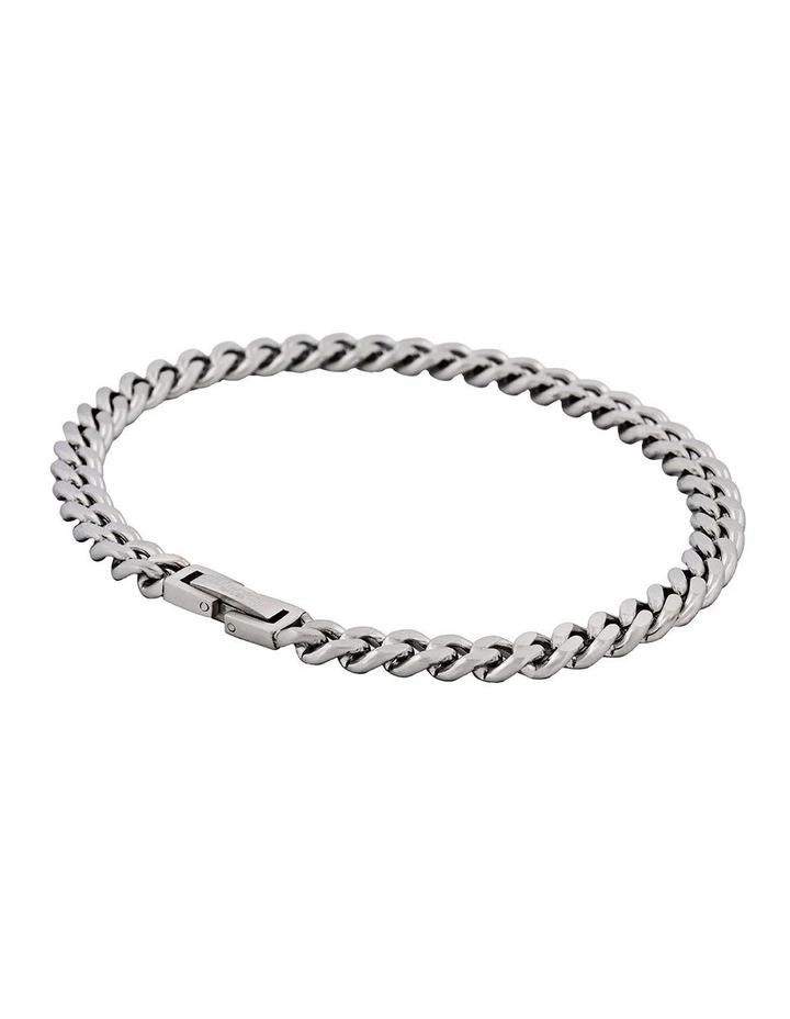Classic Cuban Link Bracelet Stainless Steel (215 x 6mm) image 3