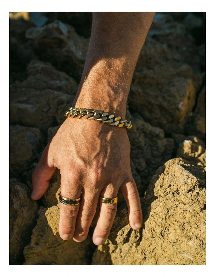 Classic Cuban Link Bracelet Stainless Steel (215 x 10mm) image 1