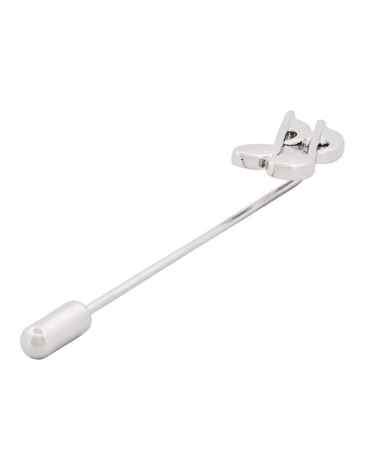 Musical Notes Lapel Pin image 2