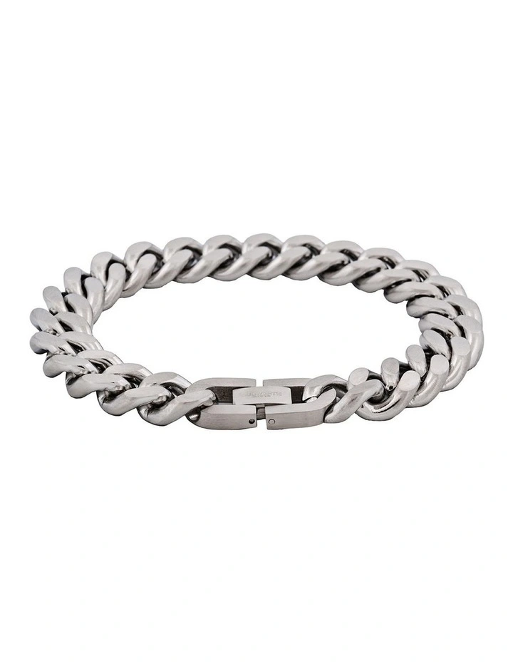 Classic Cuban Link Bracelet Stainless Steel (215 x 12mm) image 1