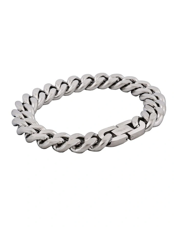 Classic Cuban Link Bracelet Stainless Steel (215 x 12mm) image 2