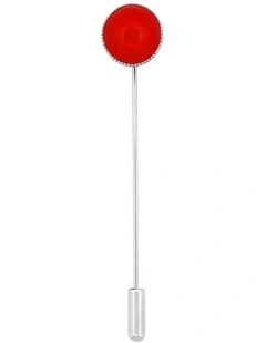 Cricket Ball Lapel Pin