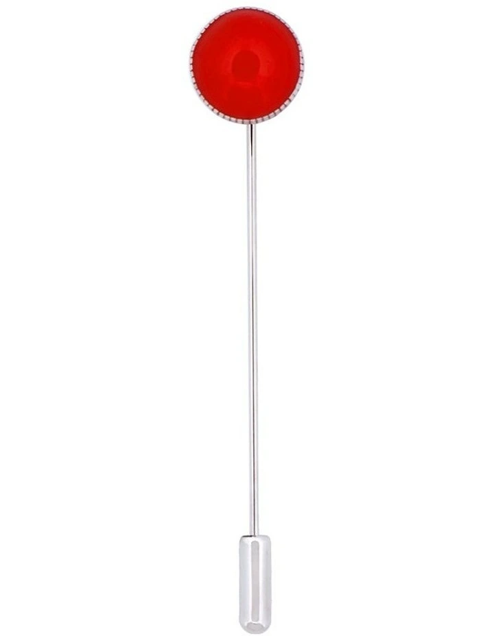 Cricket Ball Lapel Pin image 1