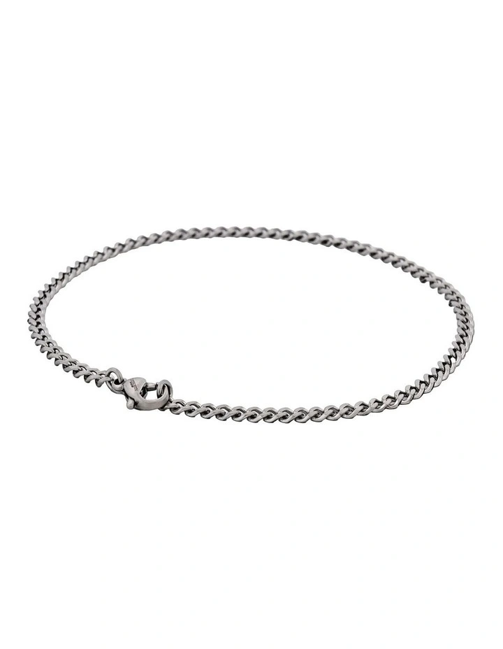 Classic Cuban Link Bracelet Stainless Steel (215 x 3mm) image 3