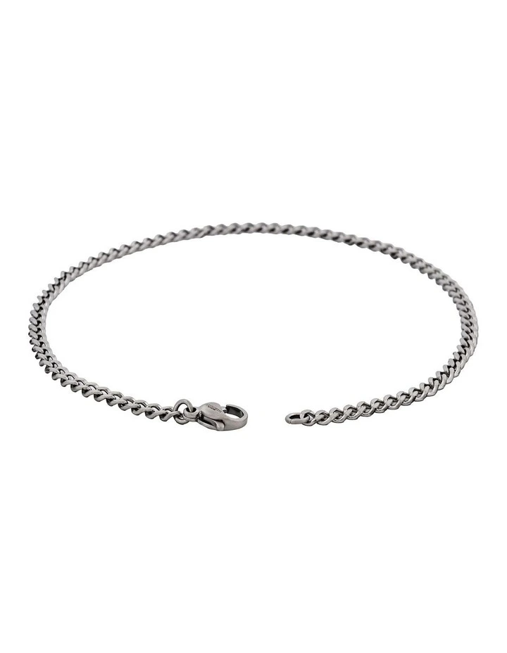 Classic Cuban Link Bracelet Stainless Steel (215 x 3mm) image 4
