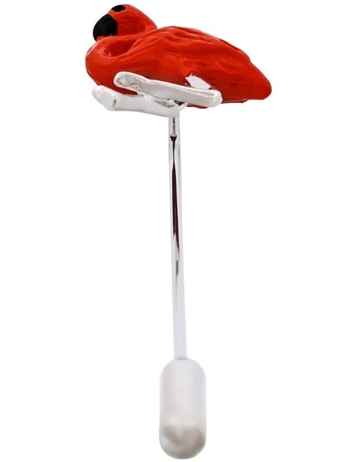 Pink Flamingo Lapel Pin image 2