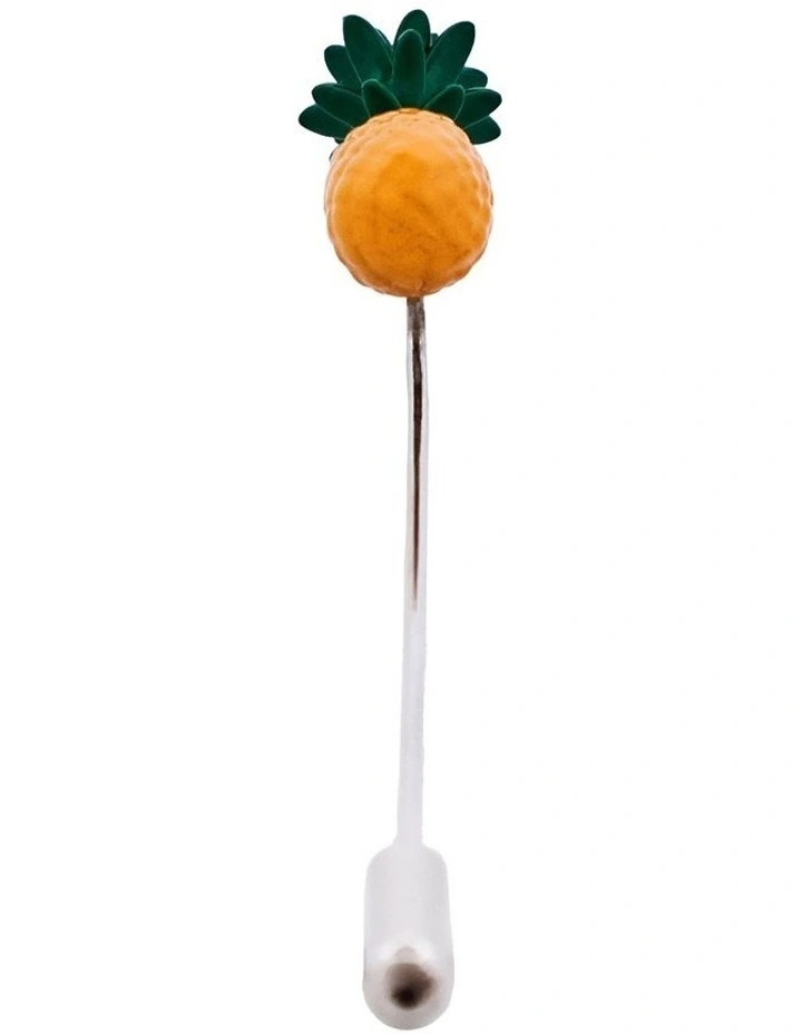 Coloured Pineapple Lapel Pin image 2
