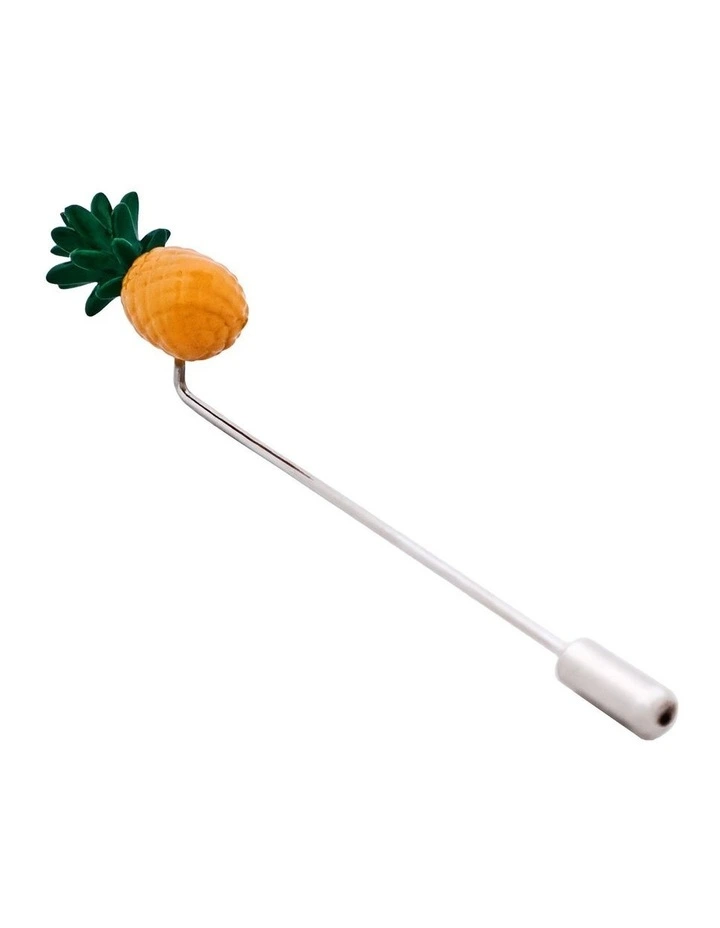 Coloured Pineapple Lapel Pin image 3