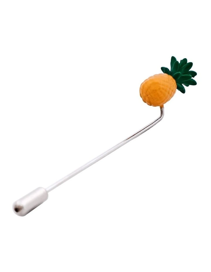 Coloured Pineapple Lapel Pin image 4