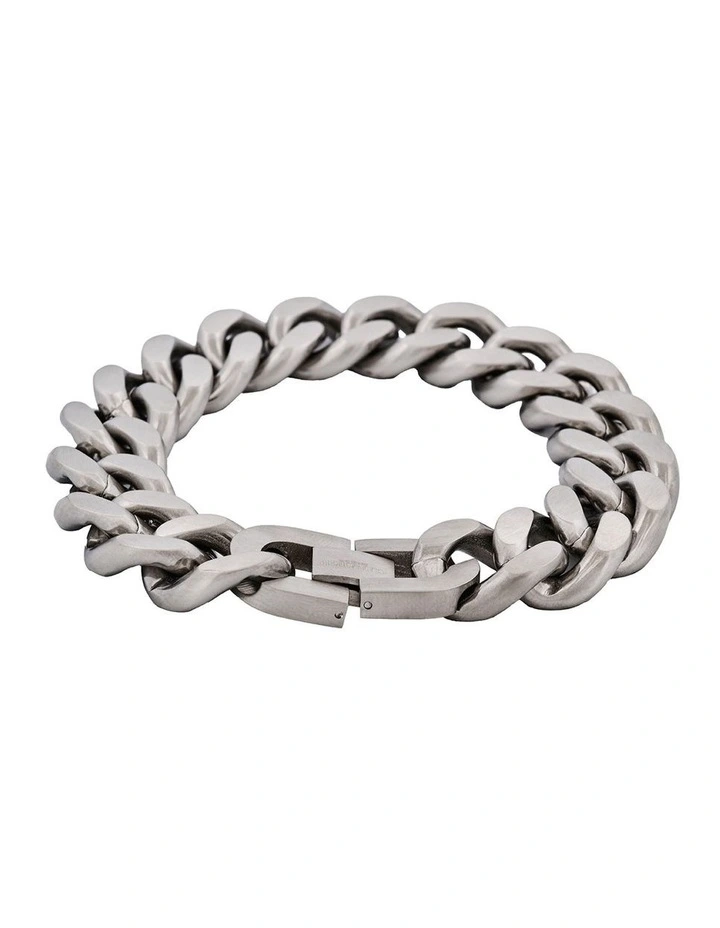 Classic Cuban Link Bracelet Stainless Steel (215 x 16mm) image 1
