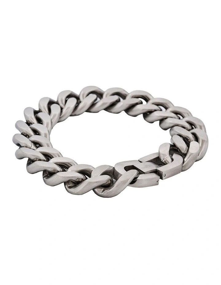 Classic Cuban Link Bracelet Stainless Steel (215 x 16mm) image 2