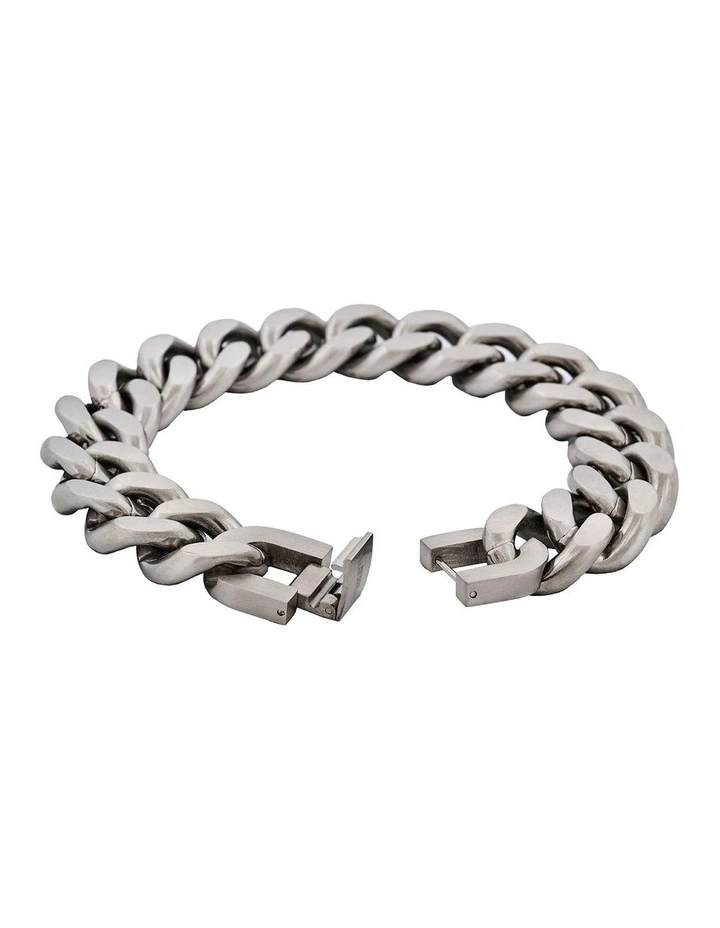 Classic Cuban Link Bracelet Stainless Steel (215 x 16mm) image 4